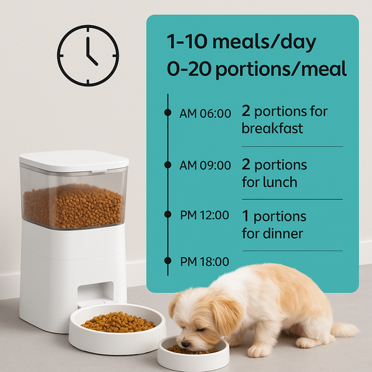 Syncly smart pet feeder