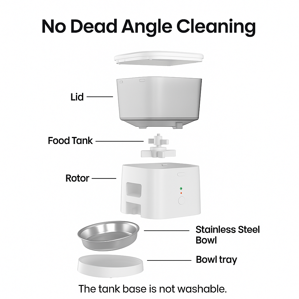 Syncly smart pet feeder